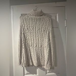 White free people sweater
